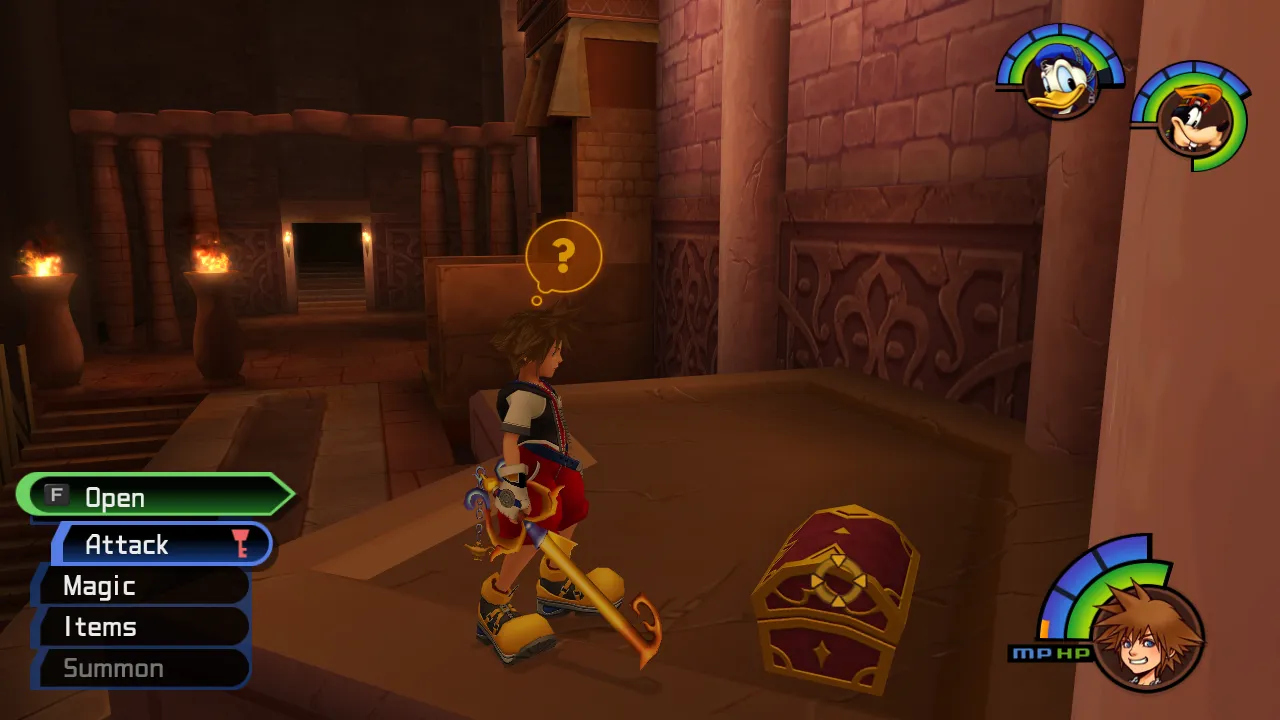 Agrabah Cave of Wonders Entrance Left Chest